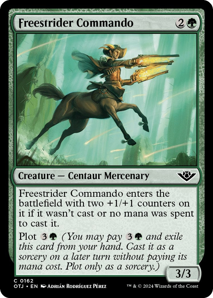 Image for Freestrider Commando (162) [Outlaws of Thunder Junction] - Magic: The Gathering