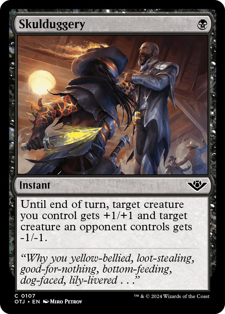 Image for Skulduggery (107) [Outlaws of Thunder Junction] - Magic: The Gathering