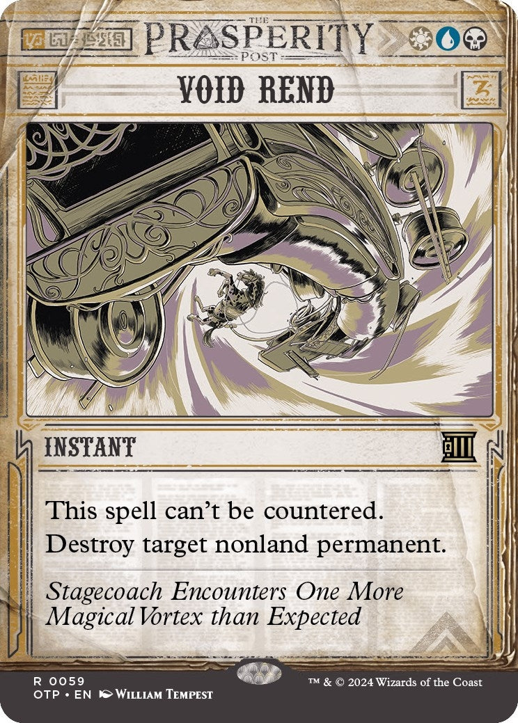 Image for Void Rend (59) [Outlaws of Thunder Junction: Breaking News] - Magic: The Gathering