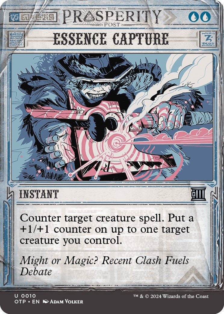 Image for Essence Capture (10) [Outlaws of Thunder Junction: Breaking News] - Magic: The Gathering