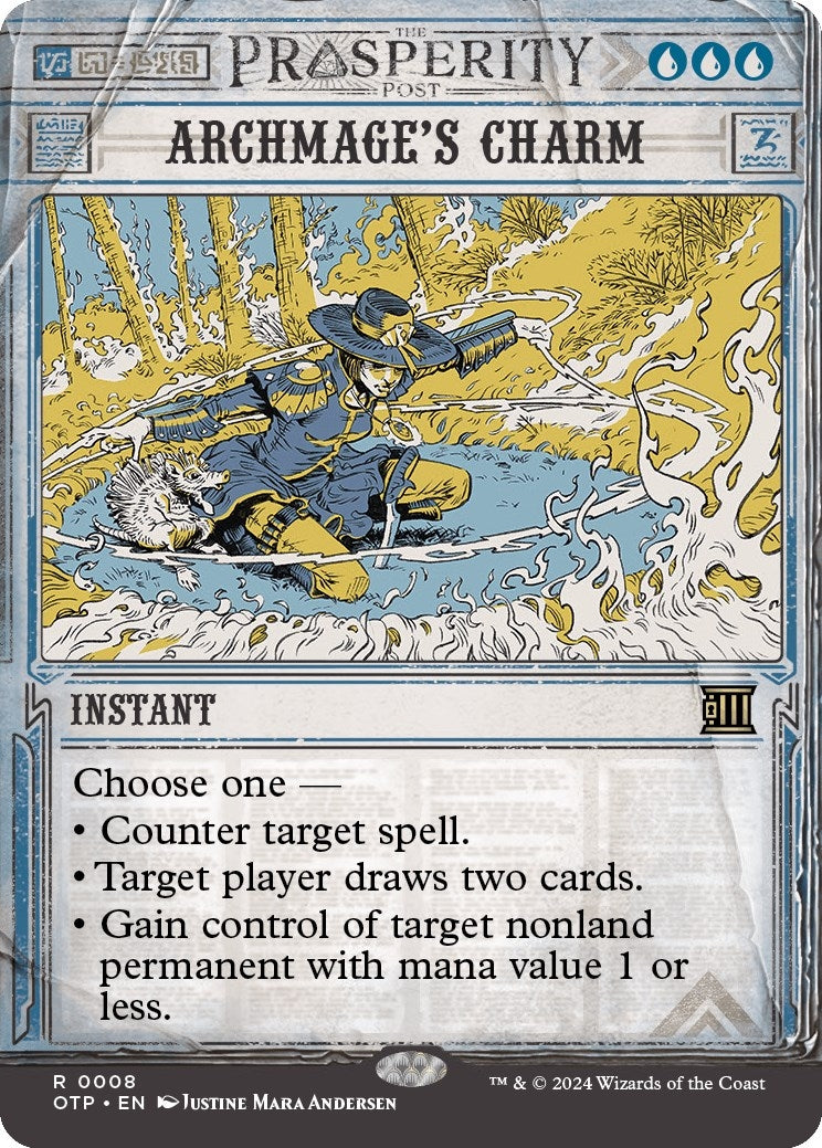 Image for Archmage's Charm (8) [Outlaws of Thunder Junction: Breaking News] - Magic: The Gathering