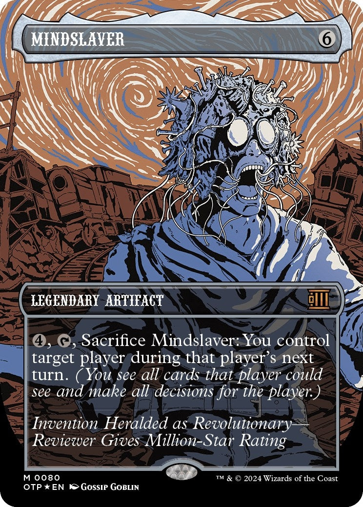 Image for Mindslaver (Textured Foil) (80) [Outlaws of Thunder Junction: Breaking News] - Magic: The Gathering