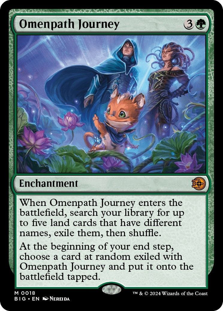 Image for Omenpath Journey (18) [Outlaws of Thunder Junction: The Big Score] - Magic: The Gathering