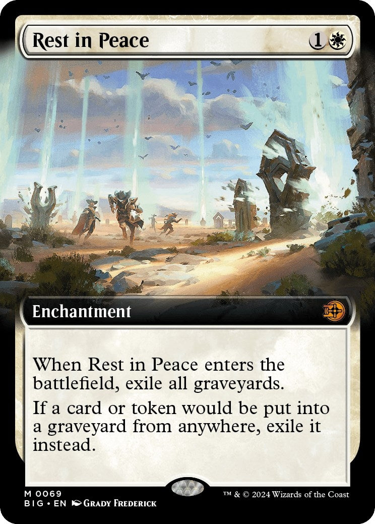 Image for Rest in Peace (Extended Art) (69) [Outlaws of Thunder Junction: The Big Score] - Magic: The Gathering