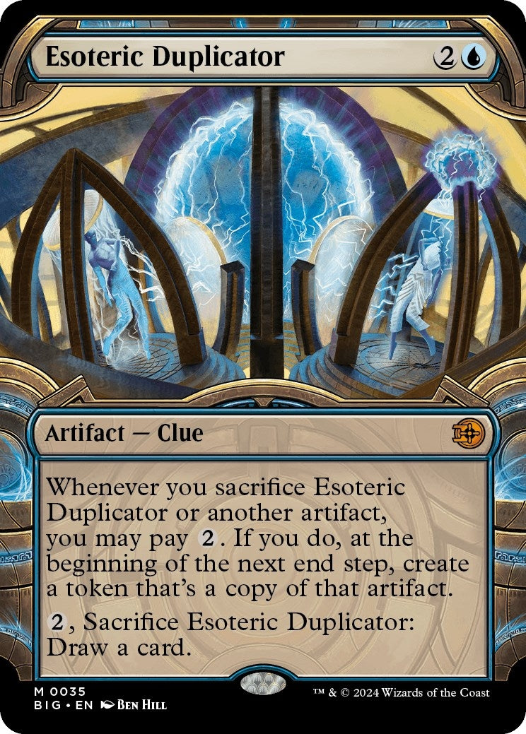 Image for Esoteric Duplicator (Showcase) (35) [Outlaws of Thunder Junction: The Big Score] - Magic: The Gathering
