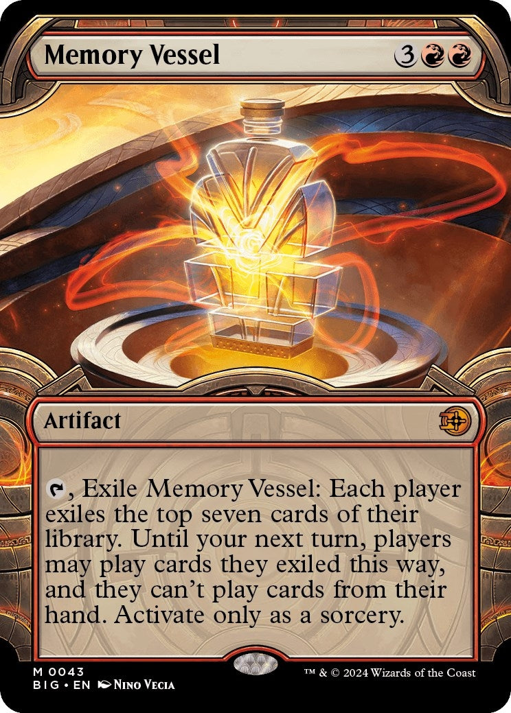 Image for Memory Vessel (Showcase) (43) [Outlaws of Thunder Junction: The Big Score] - Magic: The Gathering
