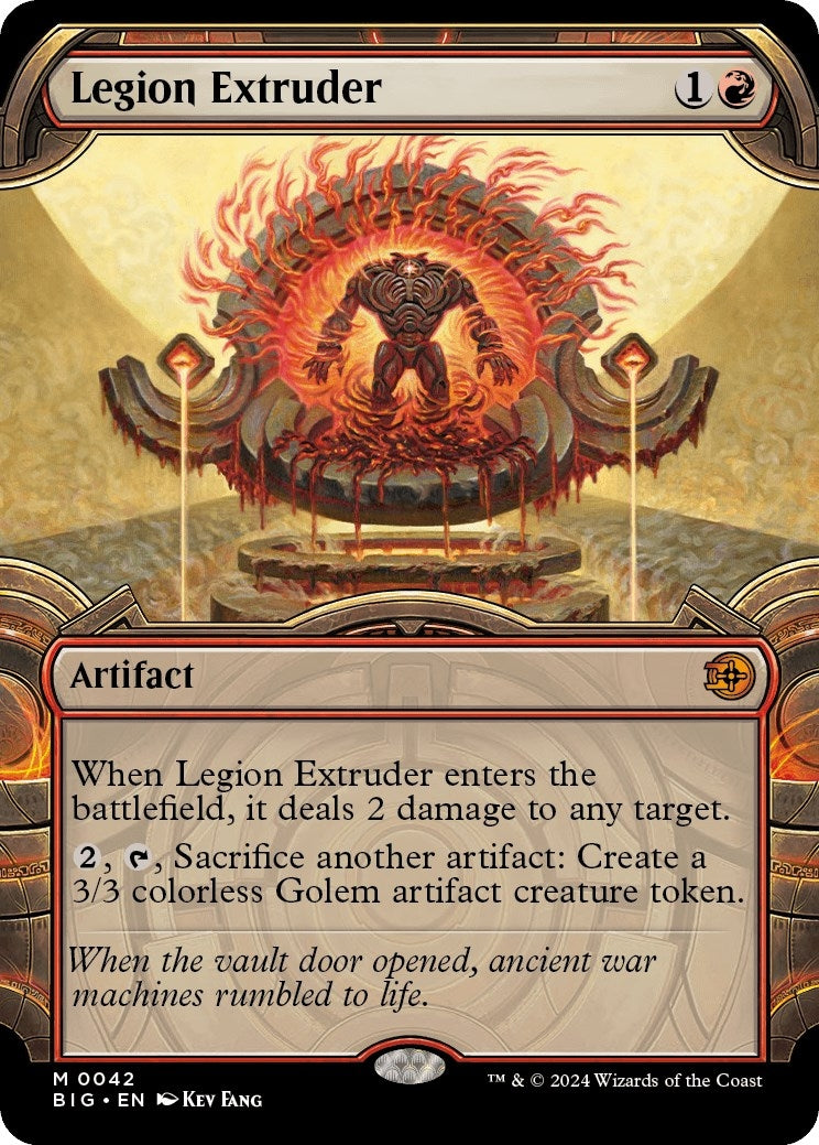 Image for Legion Extruder (Showcase) (42) [Outlaws of Thunder Junction: The Big Score] - Magic: The Gathering