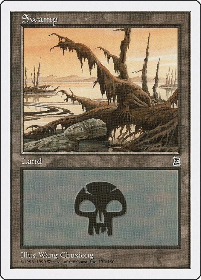 Image for Swamp (172) (172) [Portal Three Kingdoms] - Magic: The Gathering