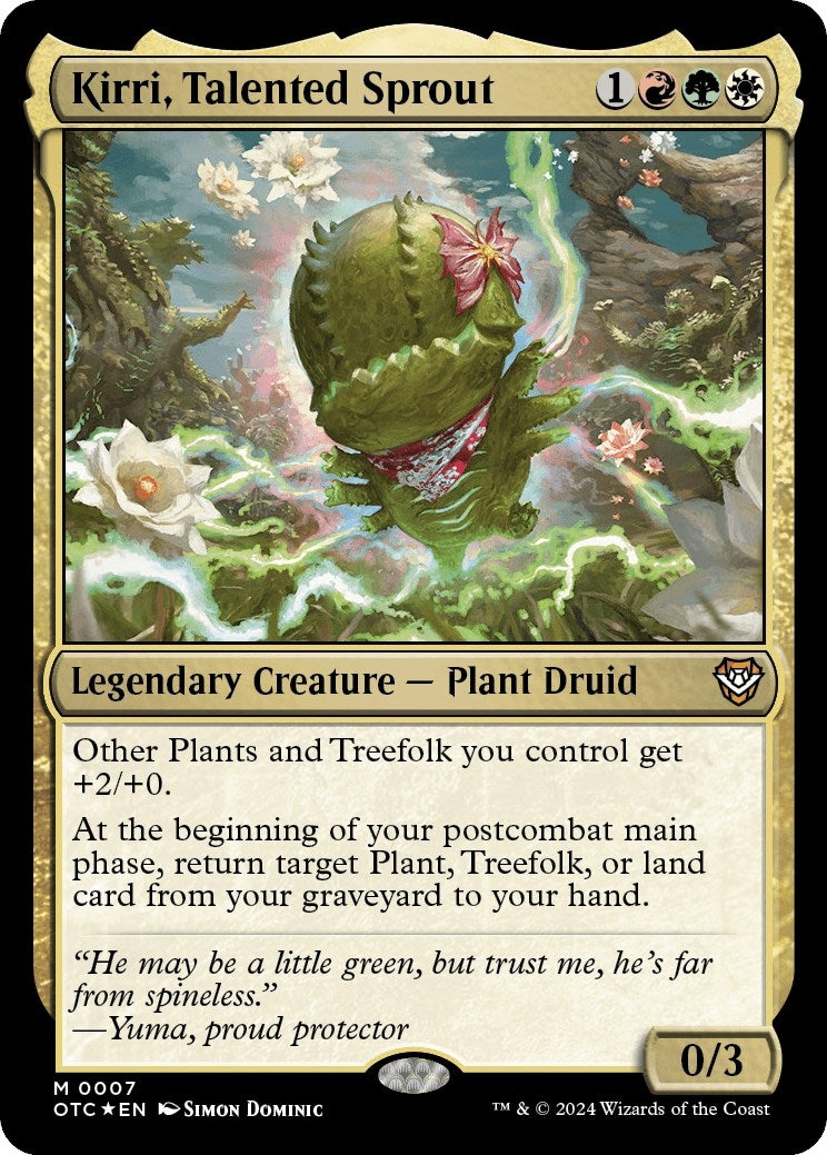Image for Kirri, Talented Sprout (7) [Outlaws of Thunder Junction] - Magic: The Gathering