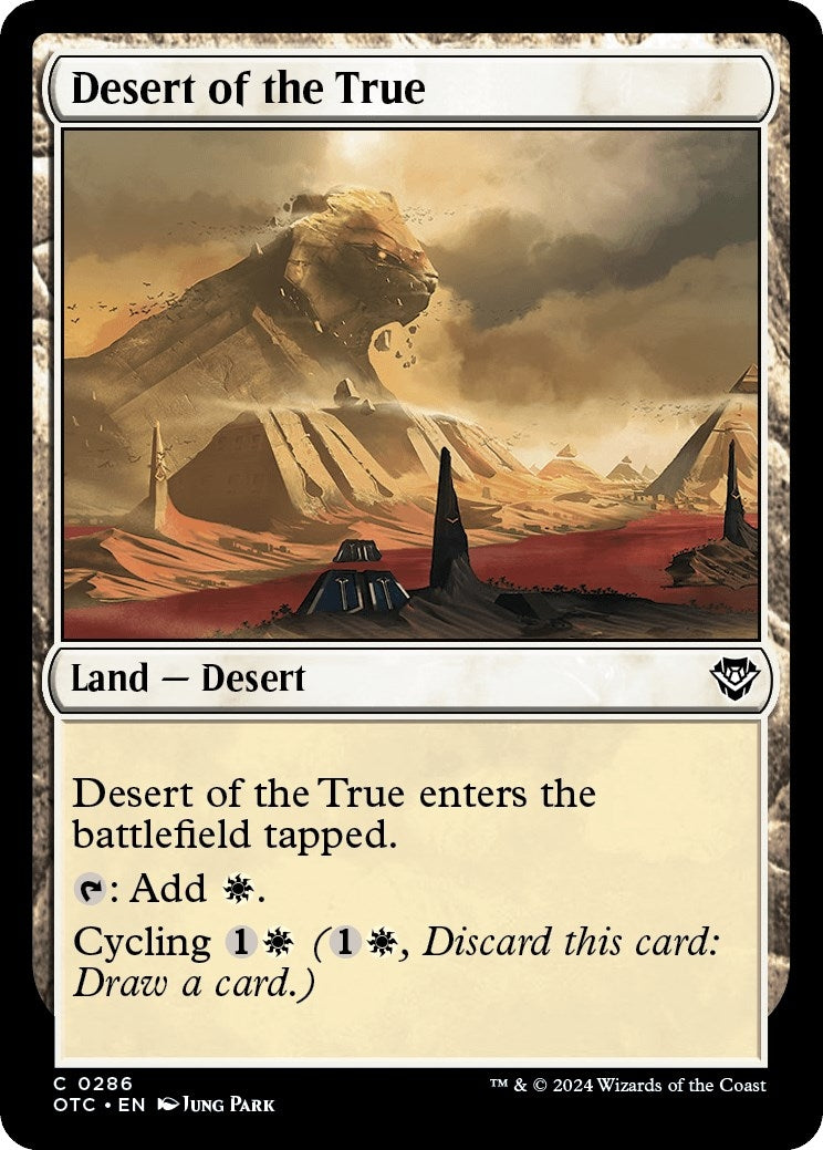 Image for Desert of the True (286) [Outlaws of Thunder Junction] - Magic: The Gathering