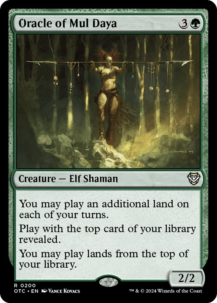 Image for Oracle of Mul Daya (200) [Outlaws of Thunder Junction] - Magic: The Gathering