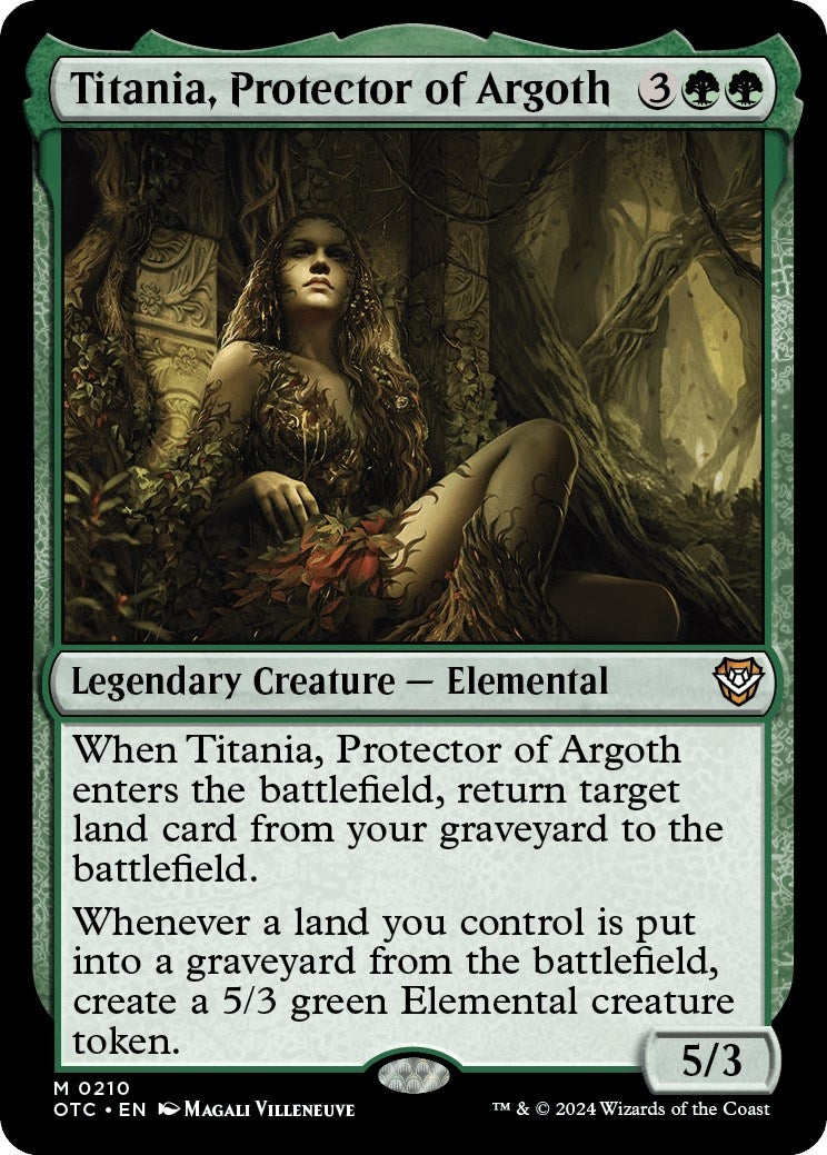 Image for Titania, Protector of Argoth (210) [Outlaws of Thunder Junction] - Magic: The Gathering
