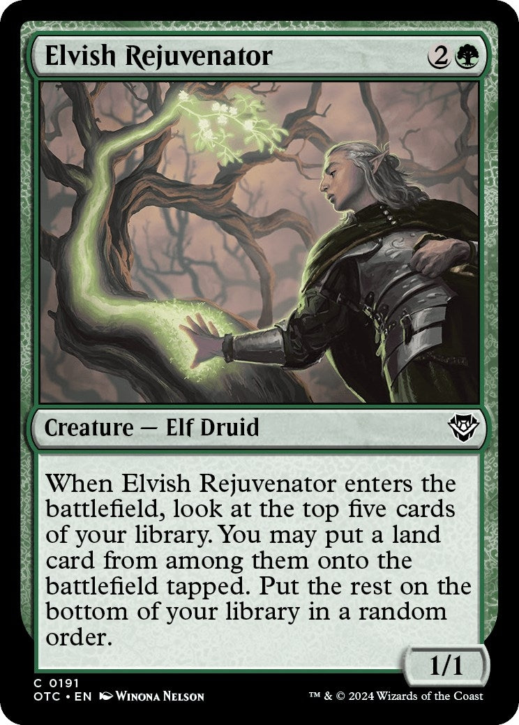 Image for Elvish Rejuvenator (191) [Outlaws of Thunder Junction] - Magic: The Gathering