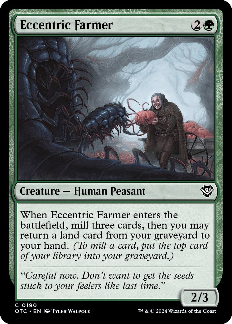 Image for Eccentric Farmer (190) [Outlaws of Thunder Junction] - Magic: The Gathering