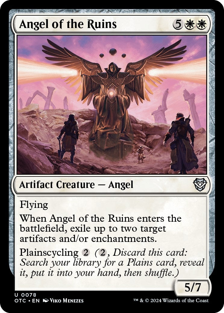 Image for Angel of the Ruins (78) [Outlaws of Thunder Junction] - Magic: The Gathering