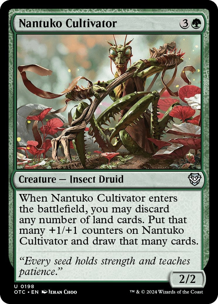 Image for Nantuko Cultivator (198) [Outlaws of Thunder Junction] - Magic: The Gathering