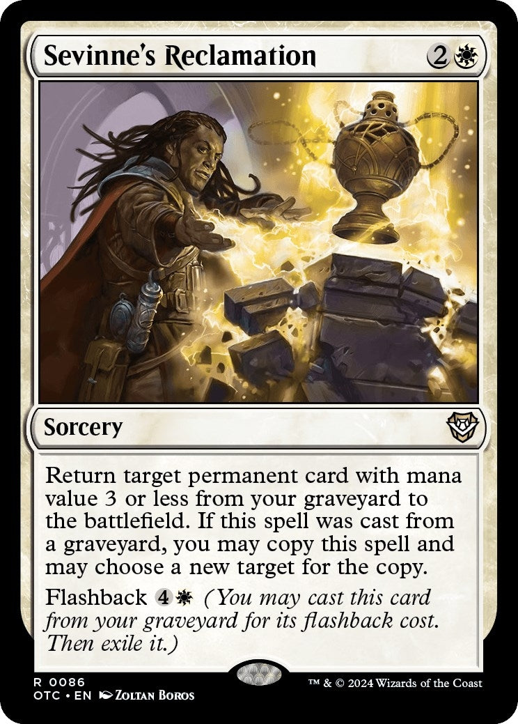 Image for Sevinne's Reclamation (86) [Outlaws of Thunder Junction] - Magic: The Gathering