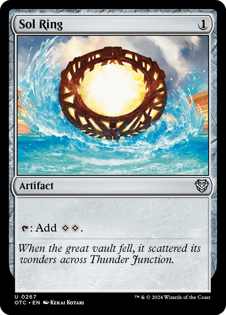 Image for Sol Ring (267) [Outlaws of Thunder Junction] - Magic: The Gathering