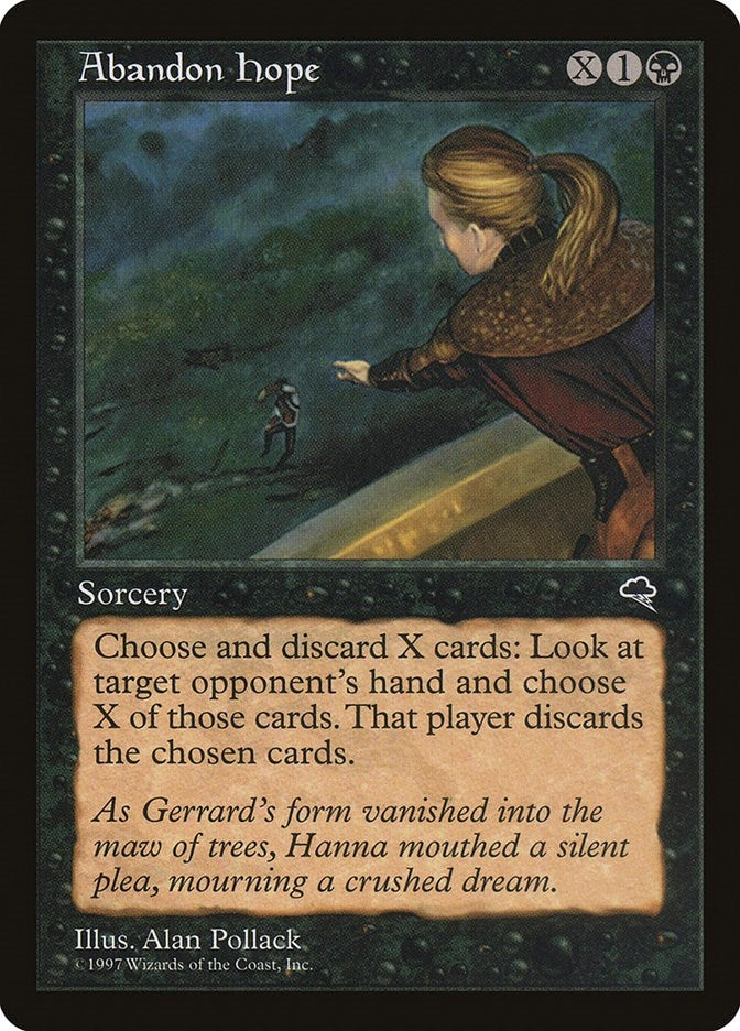 Image for Abandon Hope (107) [Tempest] - Magic: The Gathering