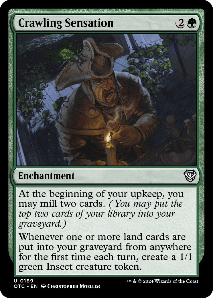 Image for Crawling Sensation (189) [Outlaws of Thunder Junction] - Magic: The Gathering