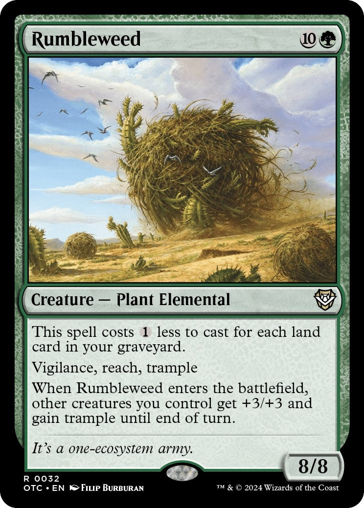 Image for Rumbleweed (32) [Outlaws of Thunder Junction] - Magic: The Gathering