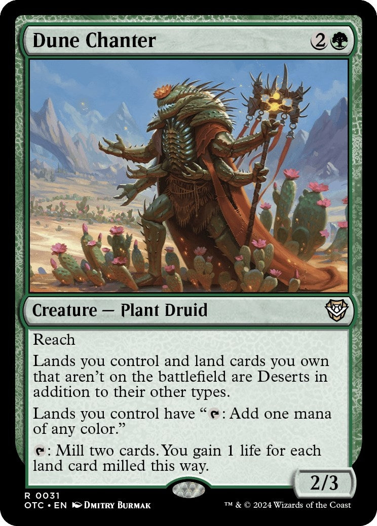 Image for Dune Chanter (31) [Outlaws of Thunder Junction] - Magic: The Gathering