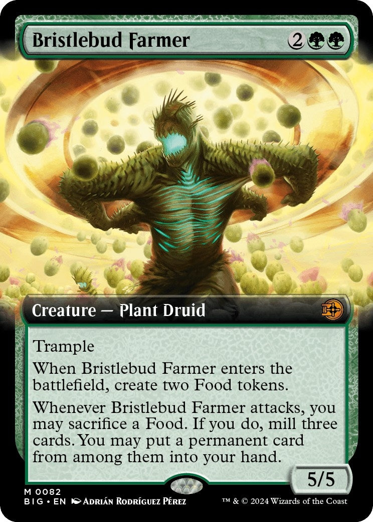 Image for Bristlebud Farmer (Extended Art) (82) [Outlaws of Thunder Junction: The Big Score] - Magic: The Gathering