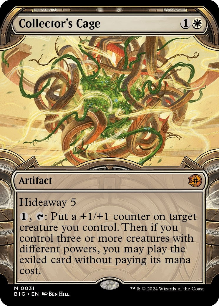Image for Collector's Cage (Showcase) (31) [Outlaws of Thunder Junction: The Big Score] - Magic: The Gathering