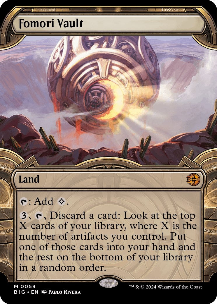 Image for Fomori Vault (Showcase) (59) [Outlaws of Thunder Junction: The Big Score] - Magic: The Gathering