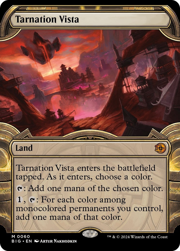 Image for Tarnation Vista (Showcase) (60) [Outlaws of Thunder Junction: The Big Score] - Magic: The Gathering