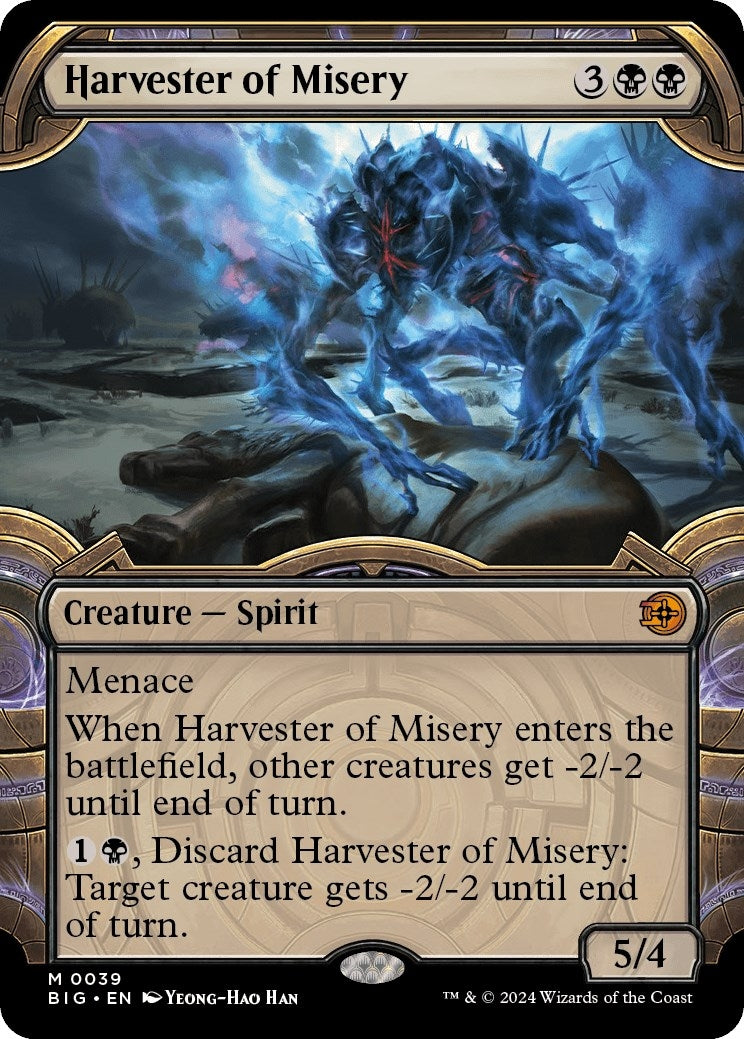 Image for Harvester of Misery (Showcase) (39) [Outlaws of Thunder Junction: The Big Score] - Magic: The Gathering