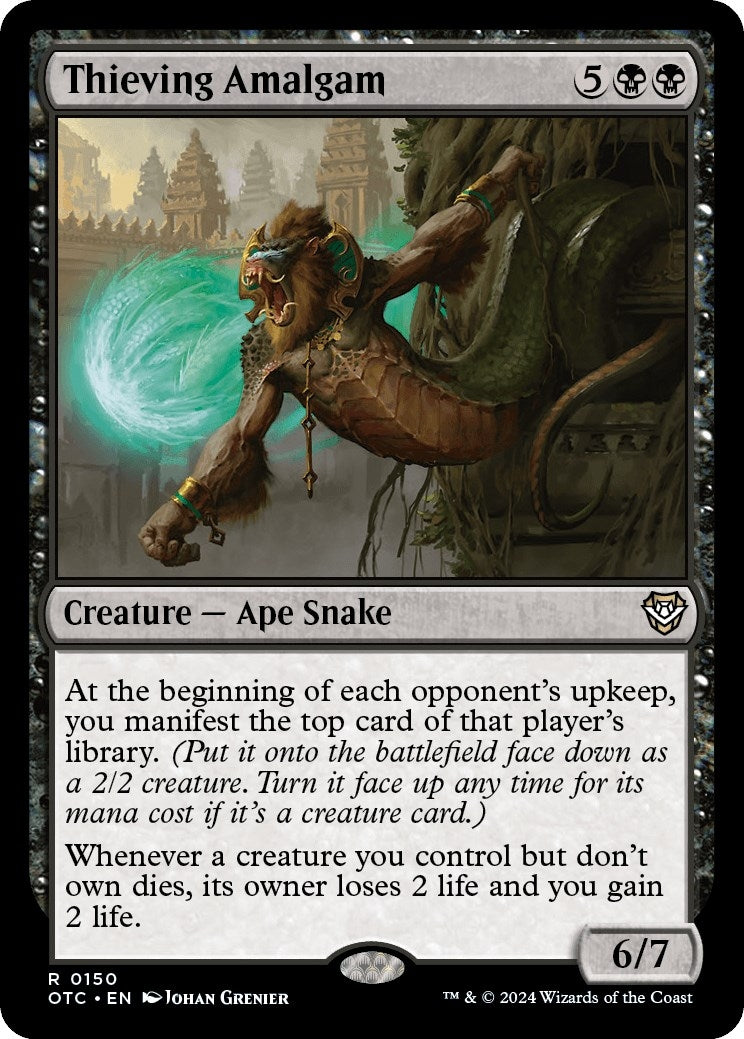 Image for Thieving Amalgam (150) [Outlaws of Thunder Junction] - Magic: The Gathering