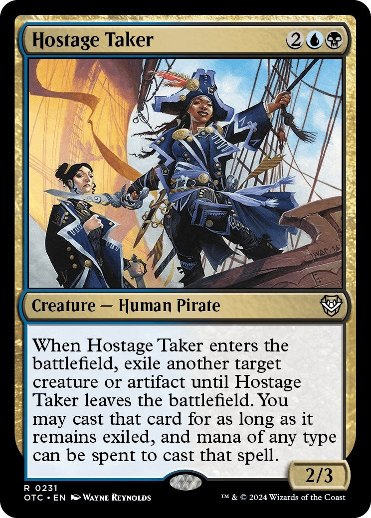 Image for Hostage Taker (231) [Outlaws of Thunder Junction] - Magic: The Gathering