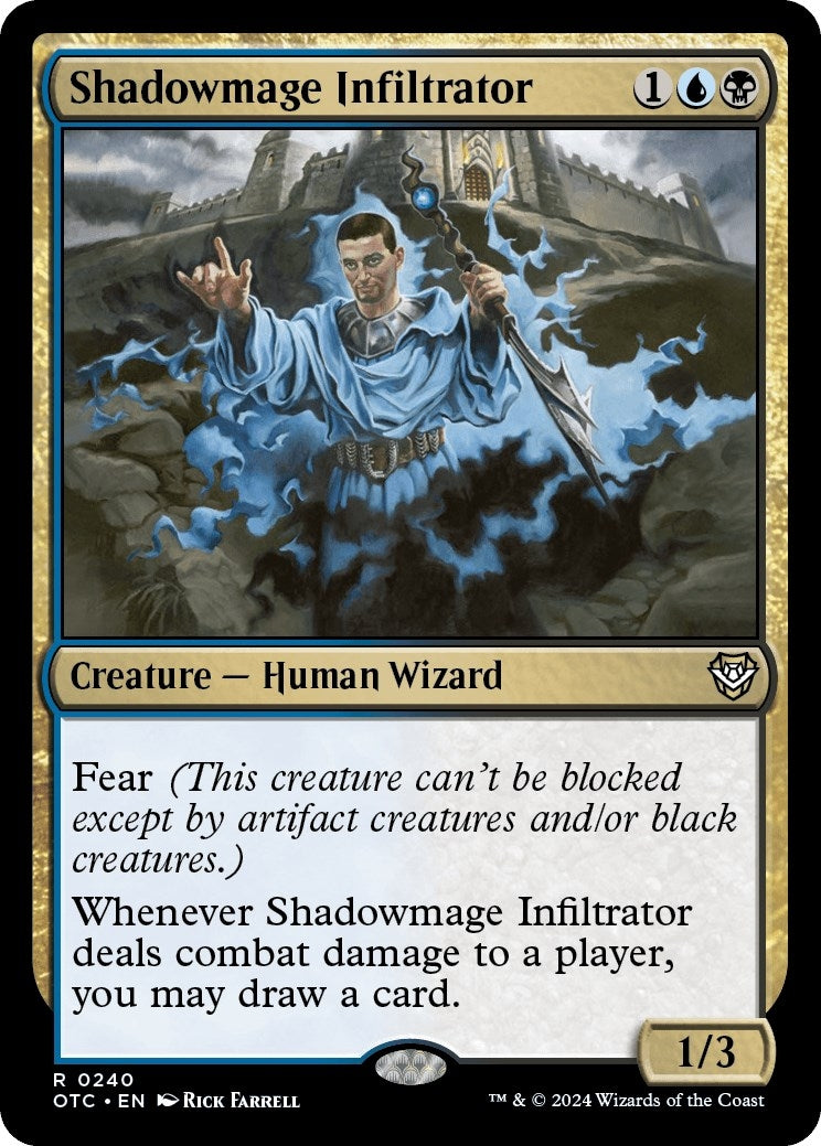 Image for Shadowmage Infiltrator (240) [Outlaws of Thunder Junction] - Magic: The Gathering