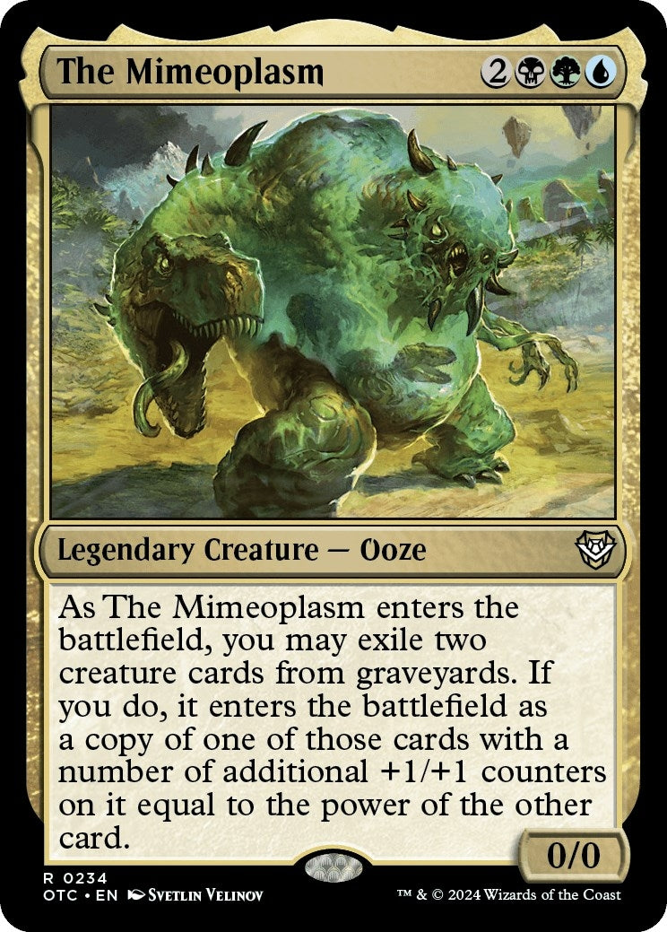 Image for The Mimeoplasm (234) [Outlaws of Thunder Junction] - Magic: The Gathering