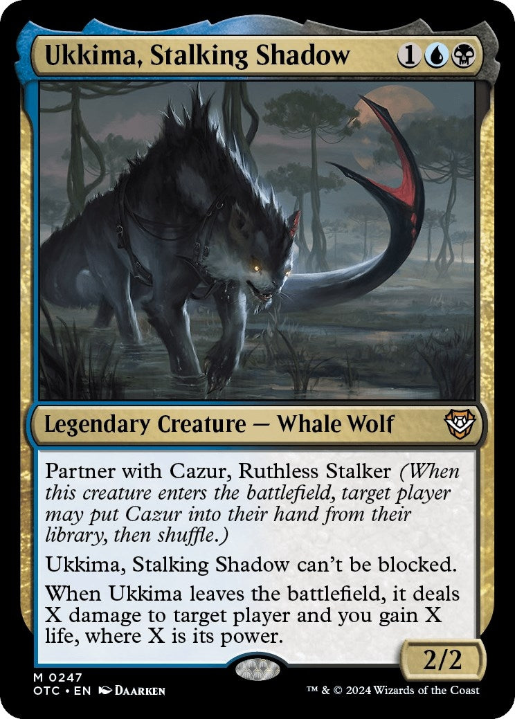 Image for Ukkima, Stalking Shadow (247) [Outlaws of Thunder Junction] - Magic: The Gathering
