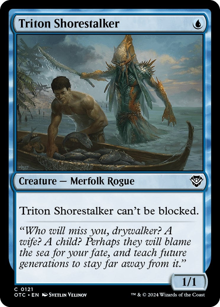 Image for Triton Shorestalker (121) [Outlaws of Thunder Junction] - Magic: The Gathering