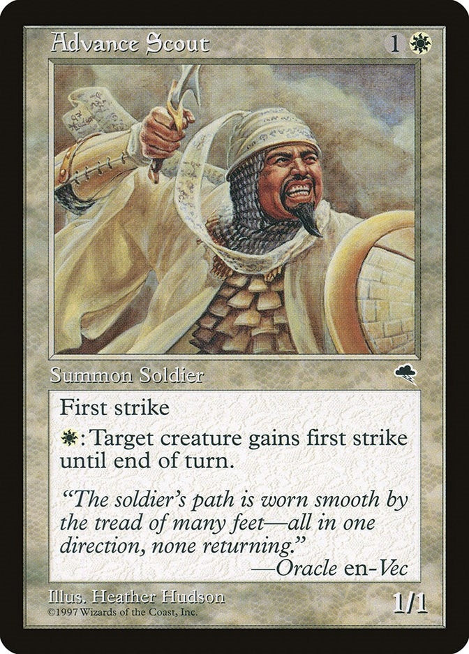 Image for Advance Scout (1) [Tempest] - Magic: The Gathering
