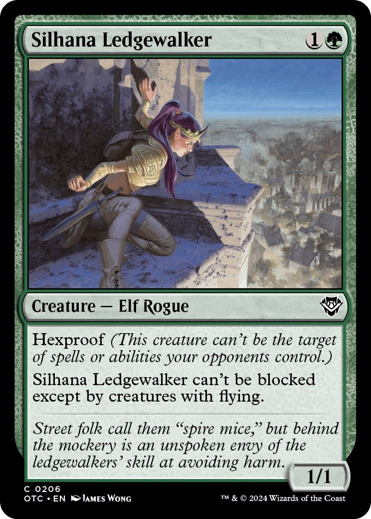Image for Silhana Ledgewalker (206) [Outlaws of Thunder Junction] - Magic: The Gathering