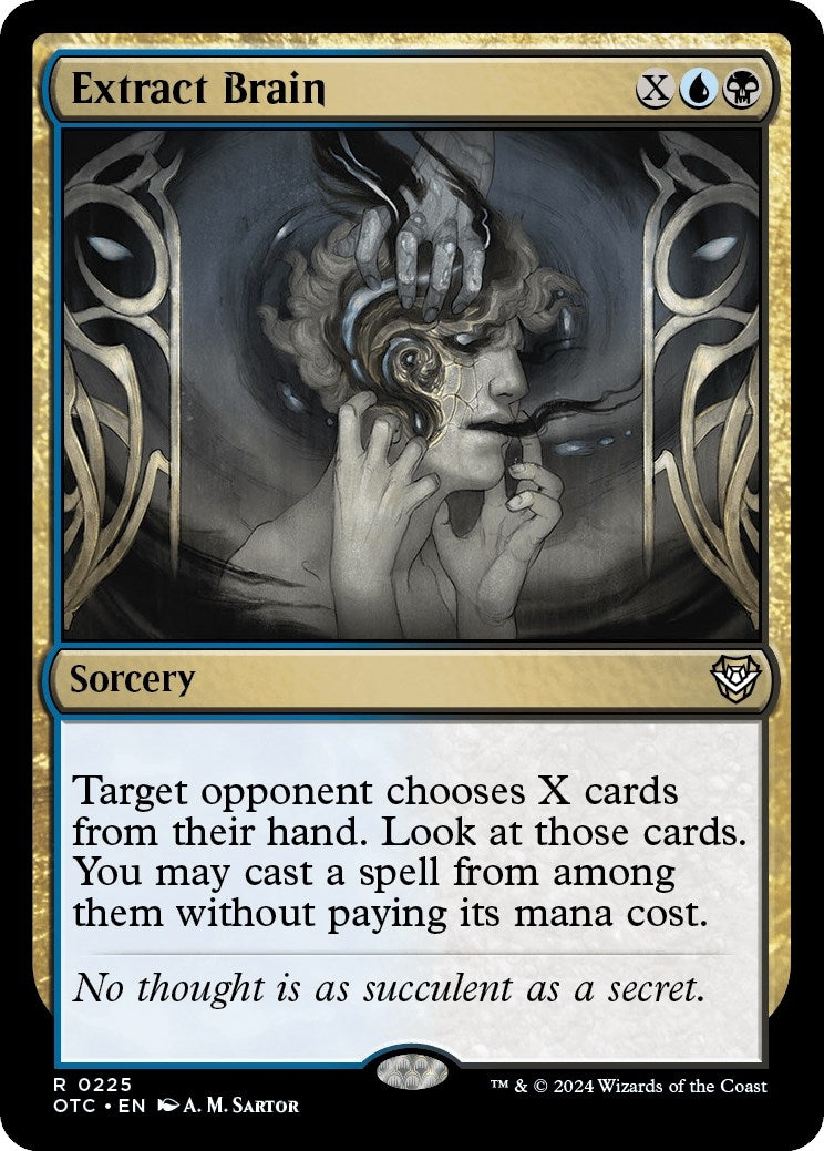 Image for Extract Brain (225) [Outlaws of Thunder Junction] - Magic: The Gathering