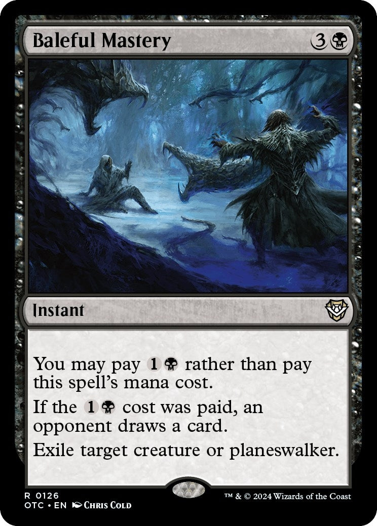 Image for Baleful Mastery (126) [Outlaws of Thunder Junction] - Magic: The Gathering