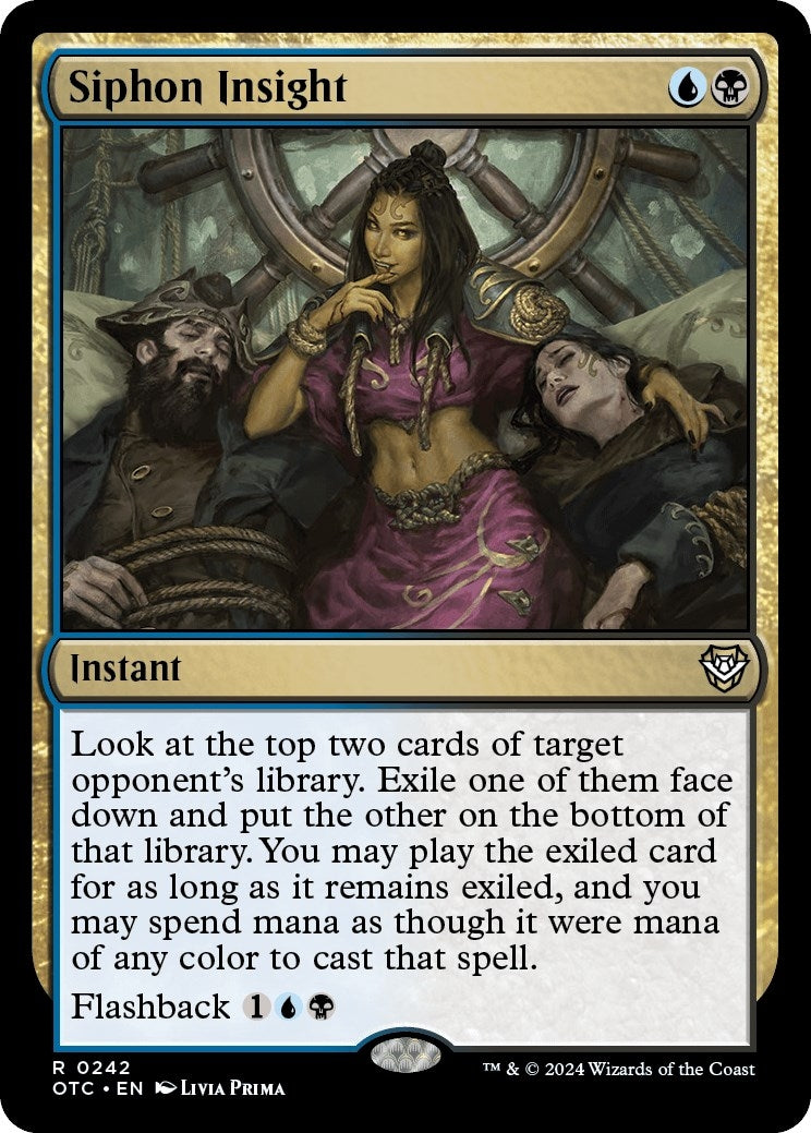 Image for Siphon Insight (242) [Outlaws of Thunder Junction] - Magic: The Gathering