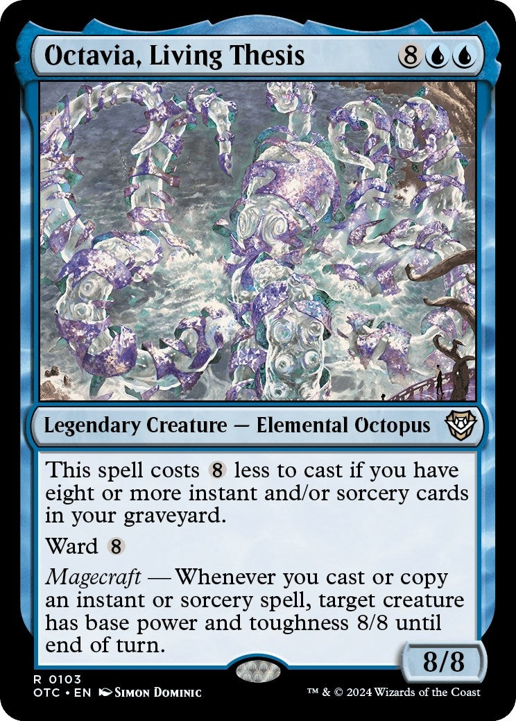 Image for Octavia, Living Thesis (103) [Outlaws of Thunder Junction] - Magic: The Gathering