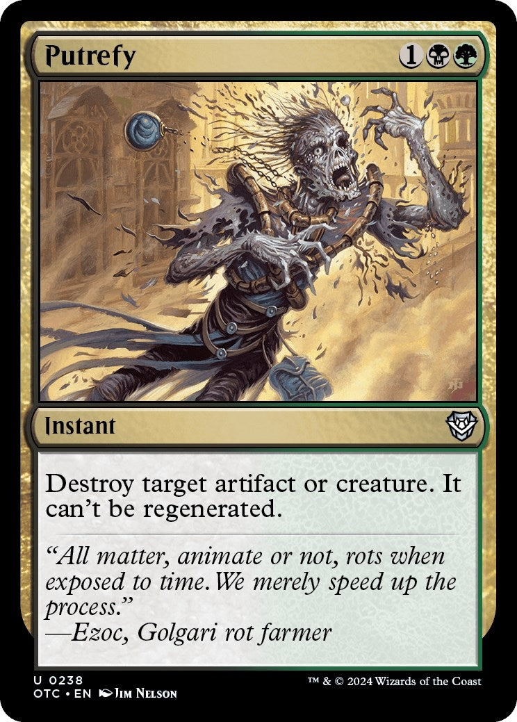 Image for Putrefy (238) [Outlaws of Thunder Junction] - Magic: The Gathering