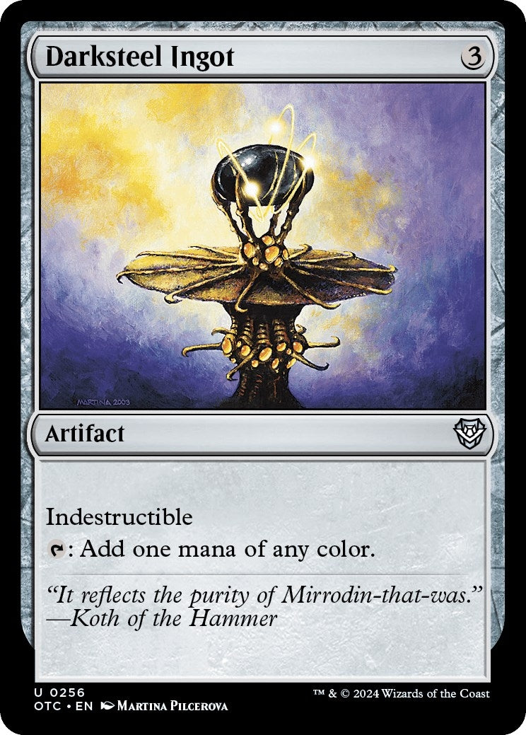 Image for Darksteel Ingot (256) [Outlaws of Thunder Junction] - Magic: The Gathering