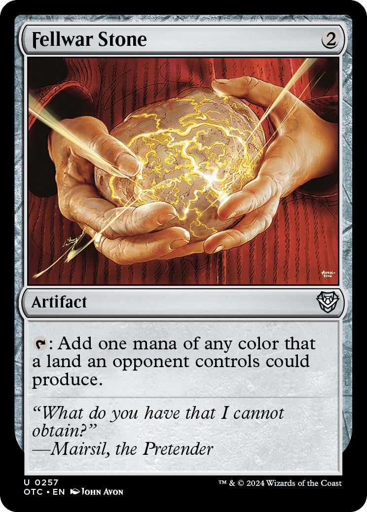 Image for Fellwar Stone (257) [Outlaws of Thunder Junction] - Magic: The Gathering