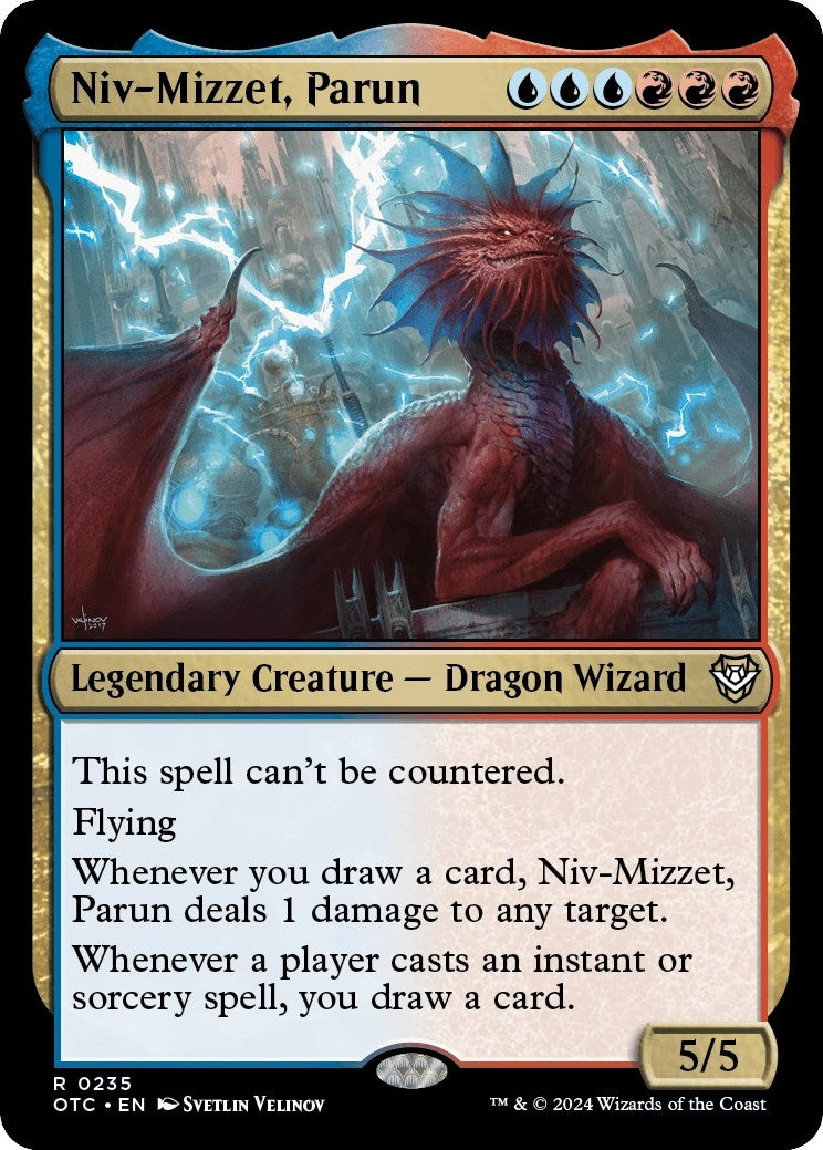 Image for Niv-Mizzet, Parun (235) [Outlaws of Thunder Junction] - Magic: The Gathering