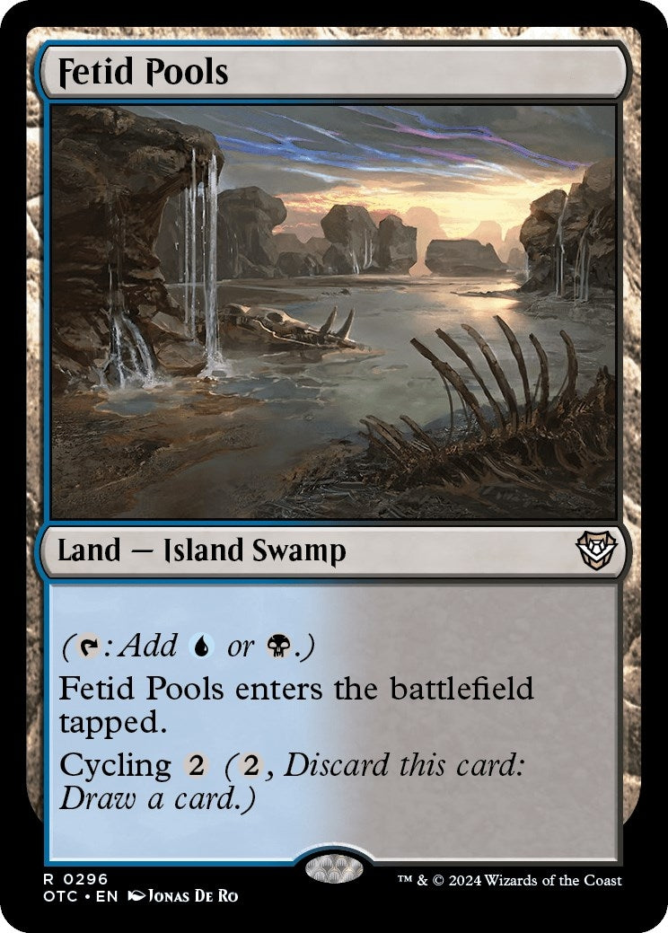 Image for Fetid Pools (296) [Outlaws of Thunder Junction] - Magic: The Gathering