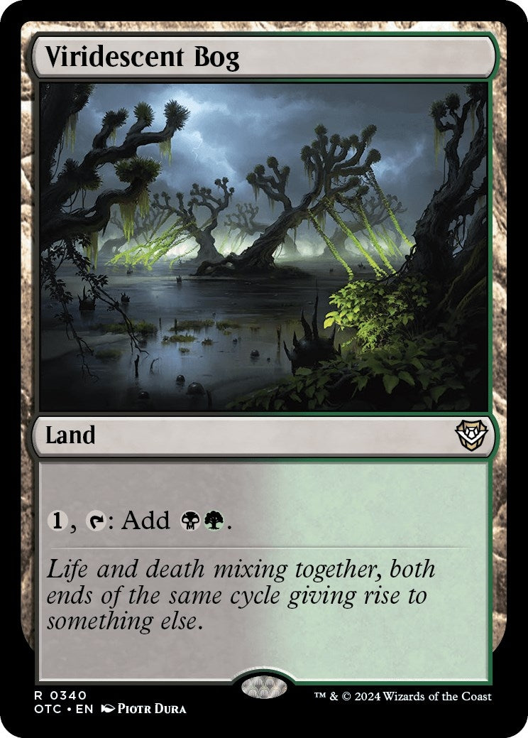 Image for Viridescent Bog (340) [Outlaws of Thunder Junction] - Magic: The Gathering