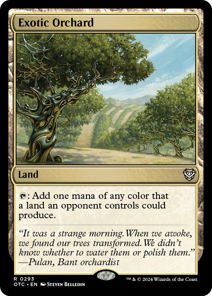 Image for Exotic Orchard (293) [Outlaws of Thunder Junction] - Magic: The Gathering